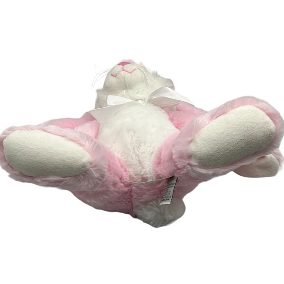 Get Your Hands on a GANZ Tipper Pink White Bunny Rabbit Plush Stuffed Animal NWT - Picture 9 of 13
